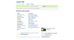 Desktop Screenshot of cazare360.ro