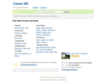 Tablet Screenshot of cazare360.ro